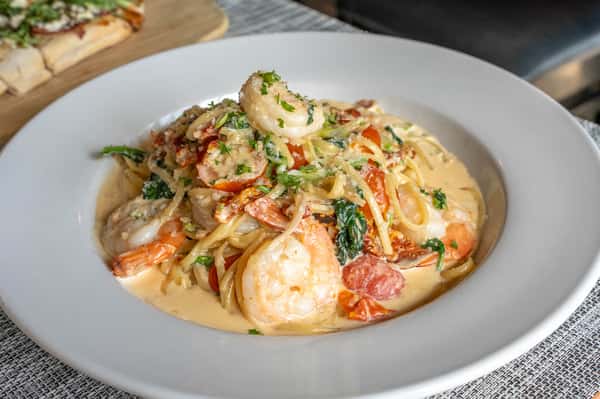 Tuscan Shrimp Linguini