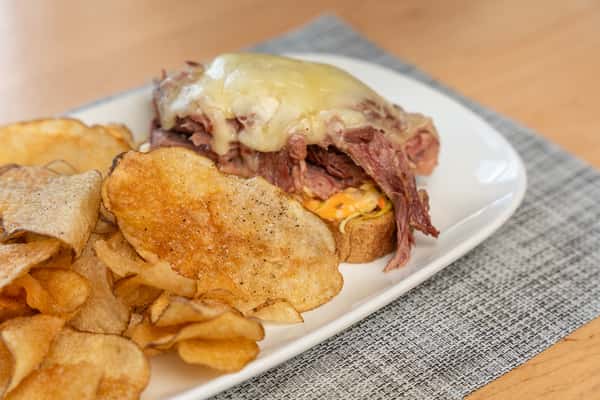 Open-Faced Reuben