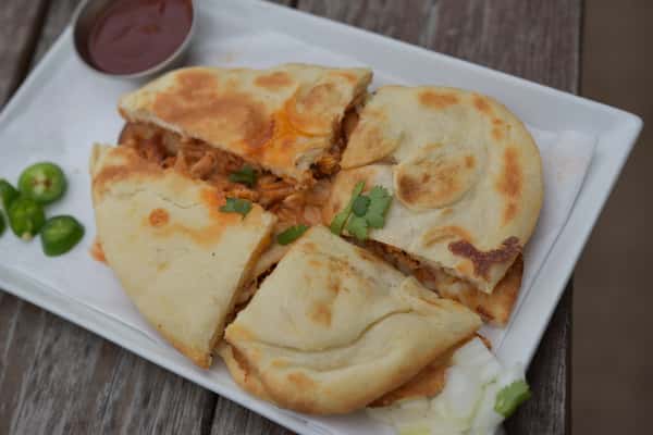 indian texan fusion plate