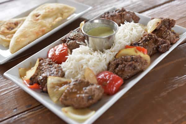 indian texan fusion plate