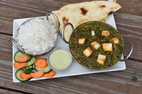 indian texan fusion plate