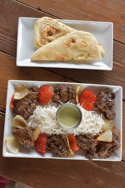 indian texan fusion plate