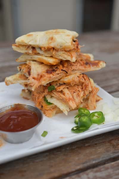indian texan fusion plate