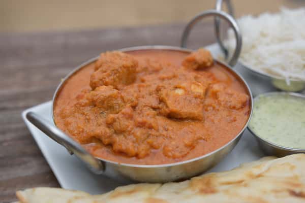 indian texan fusion plate