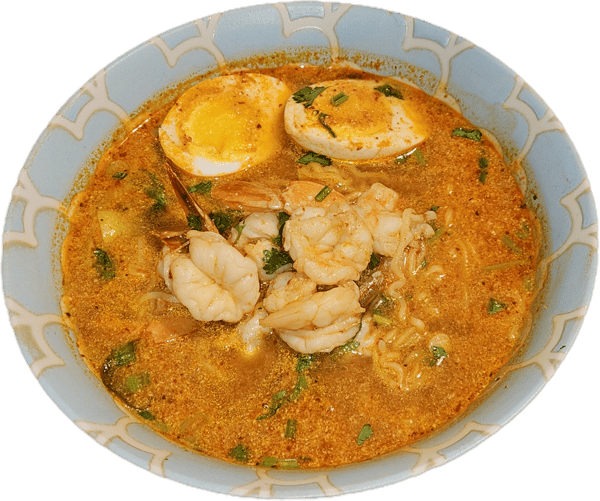 Ramen Tom Yum Shrimp Soup