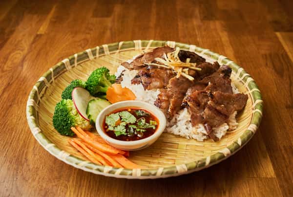 BBQ Pork Over Rice
