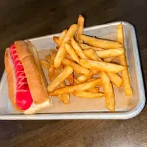 Grilled Red Hot Dog*