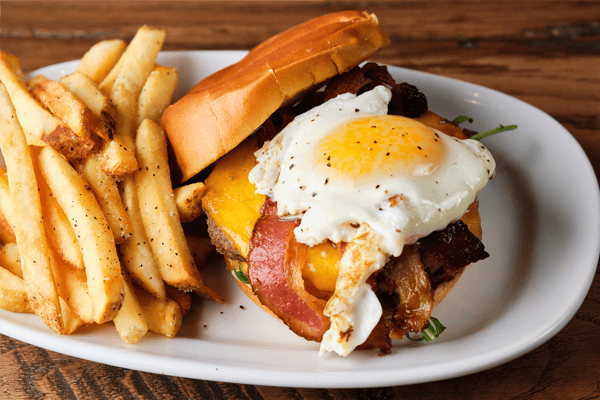 Breakfast Burger*