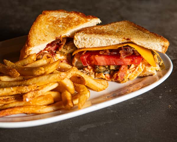 Southern Belle Grilled Cheese Sandwich