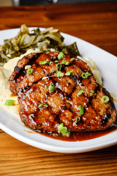 Maple Bourbon Glazed Meatloaf