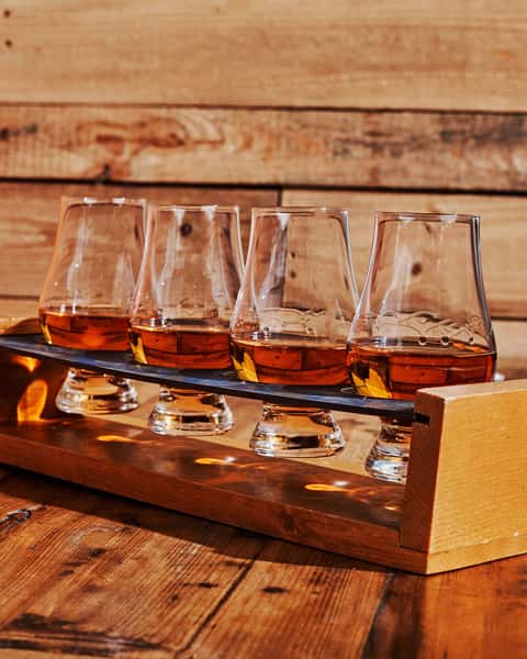 bourbon flight