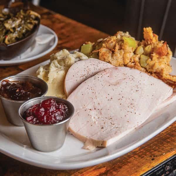 Thanksgiving meal