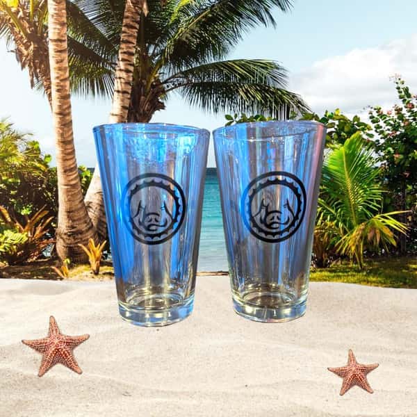 pint glasses