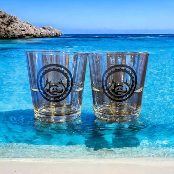 shot glasses