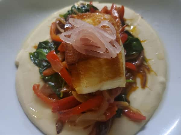 Fish and White Sauce