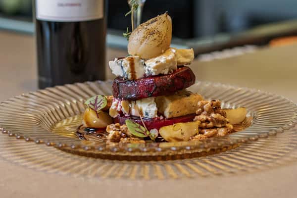 ROASTED BEET & PEAR TIAN