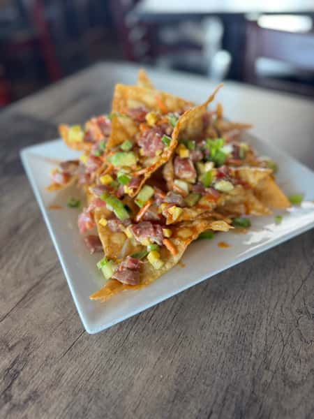Ahi Poke Nachos
