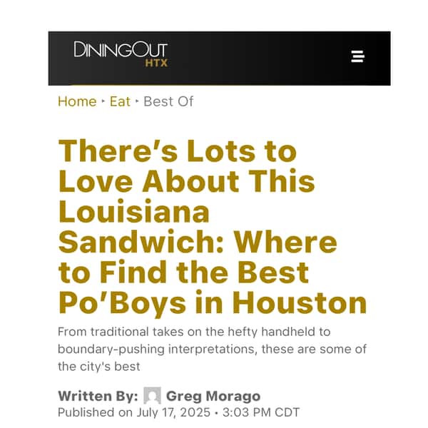 Dining Out Houston Article Picture
