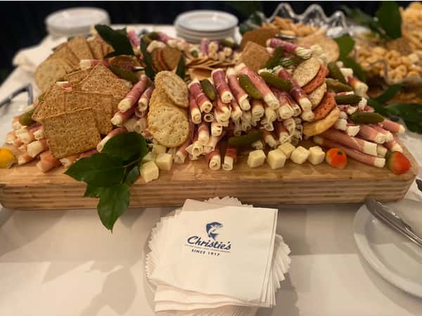 Charcuterie Tray Private Event Christie's Seafood Houston Catering