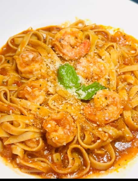 Shrimp Marinara Pasta