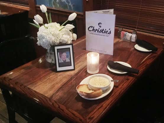 President Bush Sr.'s favorite table at Christie's