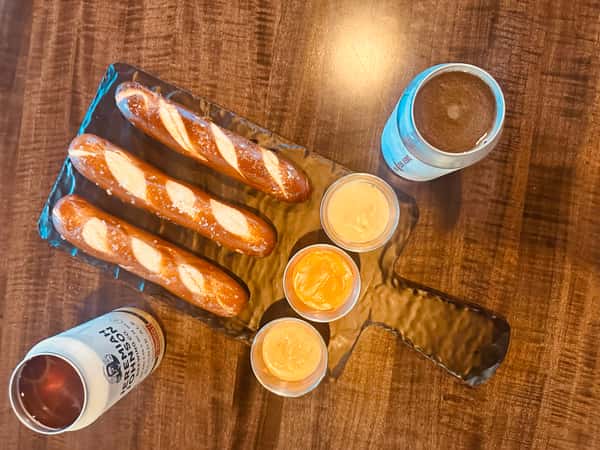 The Three Cheese Please Pretzels