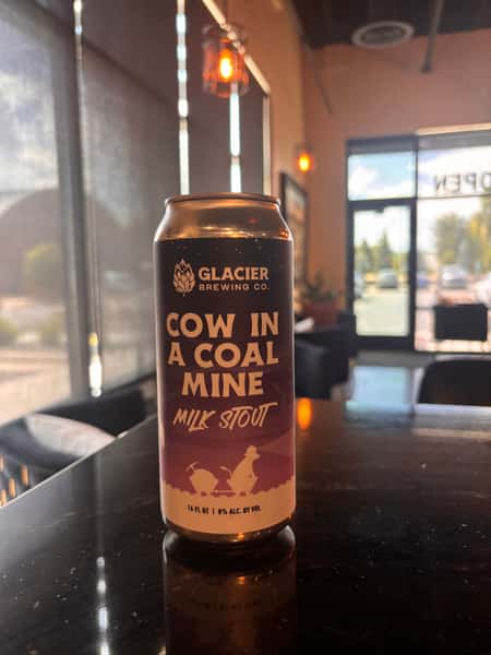 Cow in a Coal Mine Milk Stout