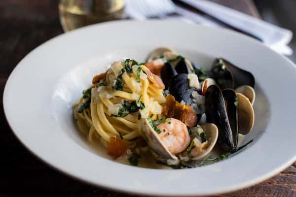 Seafood pasta