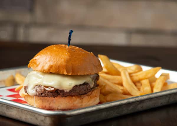 Bourbon Mushroom Burger
