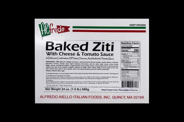 Alfredo Baked Ziti
