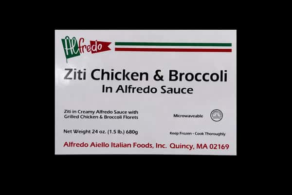 Alfredo Ziti Chicken and Broccoli