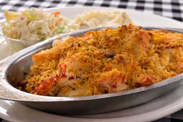 Baked Seafood Casserole w/lobster