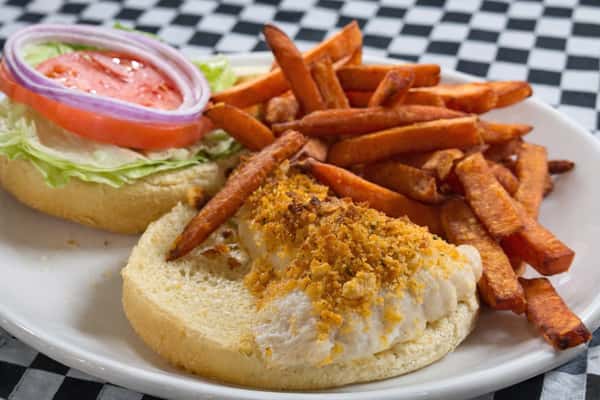 Baked Fish Sandwich
