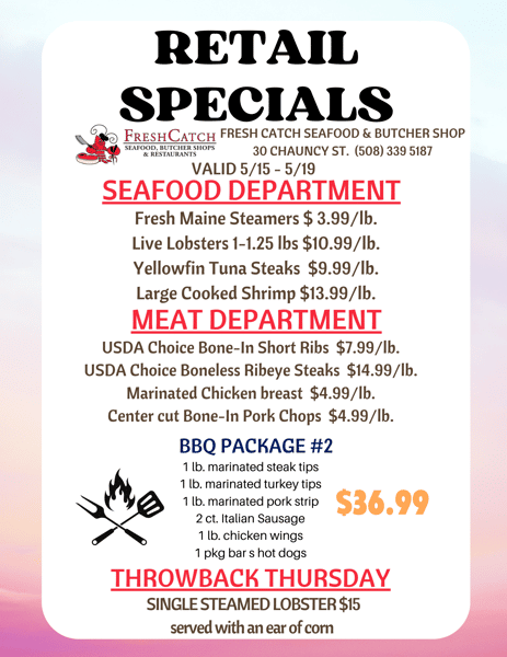 Mansfield fresh catch seafood restaurant in ma