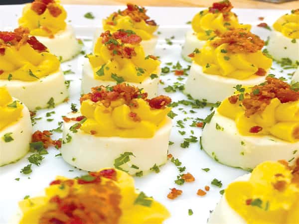 deviled eggs