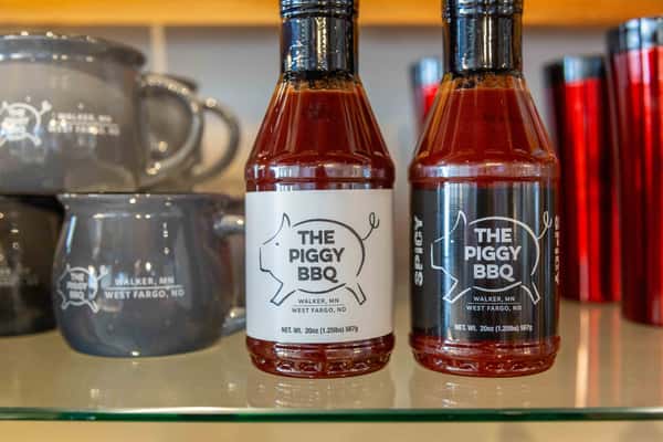 The piggy BBQ sauce