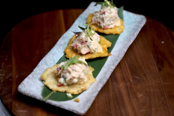Crab Tostones