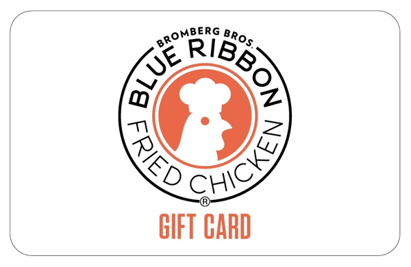 Blue Ribbon Gift Card Image