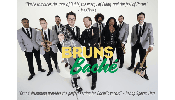 BRUNS & BACHÉ: 9-piece jazz-pop all star band