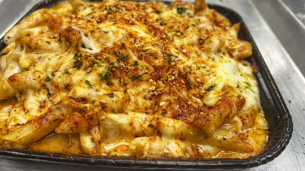 Cajun Alfredo Salmon Bake