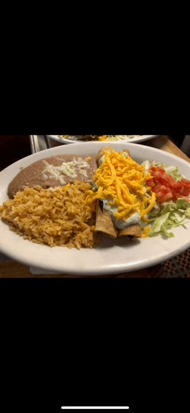 Flautas Plate