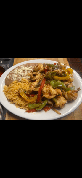 Fajitas Plate