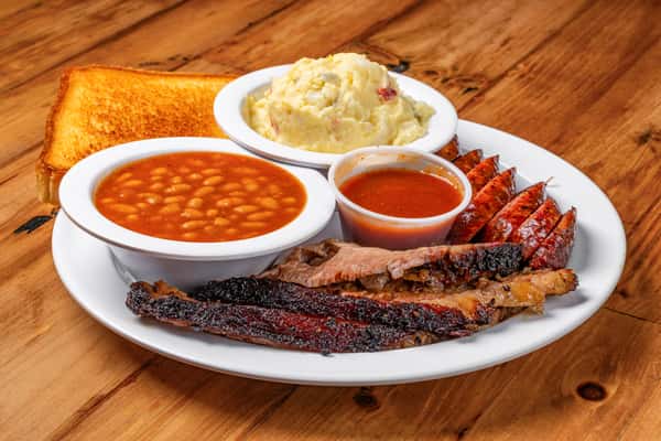 Smoke Plate With 2 Meats