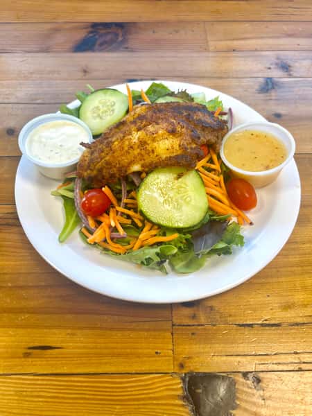 Blackened Catfish Salad
