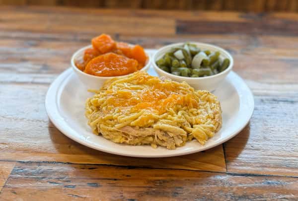 Chicken Tetrazzini Plate