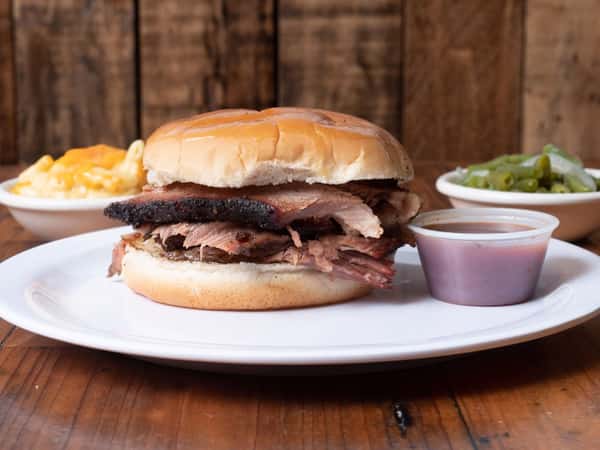 Brisket Sandwich plate