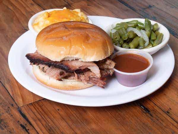 Brisket Sandwich plate