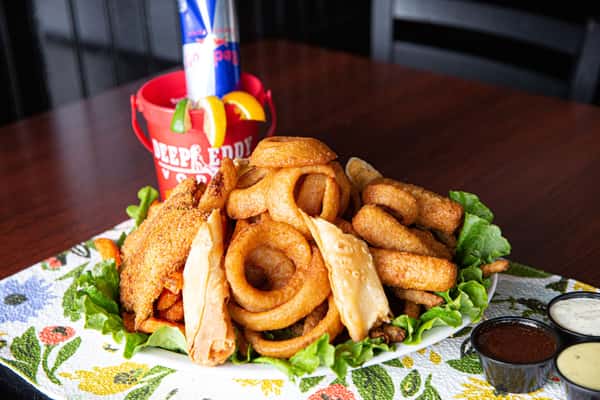PreGame Sampler Platter Appetizers/Salad/Soup The Loose Wheel