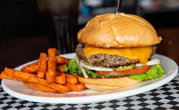The Loose Wheel Burger Burgers The Loose Wheel Bar & Grill in