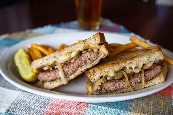 Patty Melt Wraps/Sandwiches The Loose Wheel Bar & Grill in